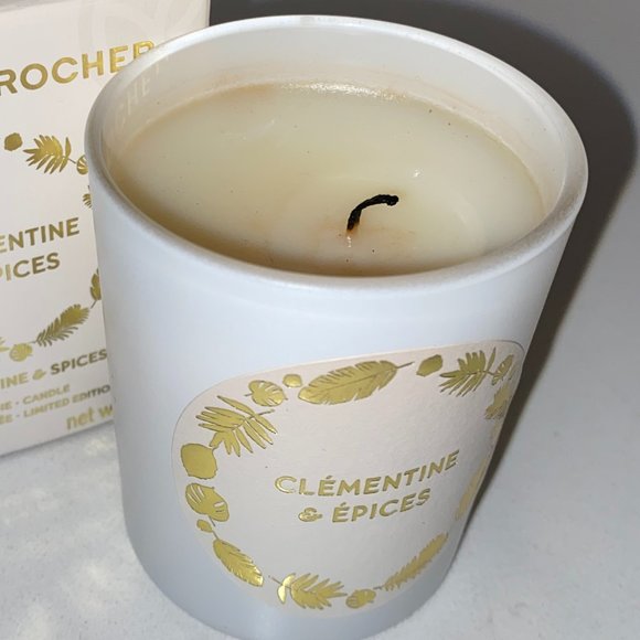 Yves Rocher Fragrance Candle Clementine and Spices France *read* - Picture 3 of 3